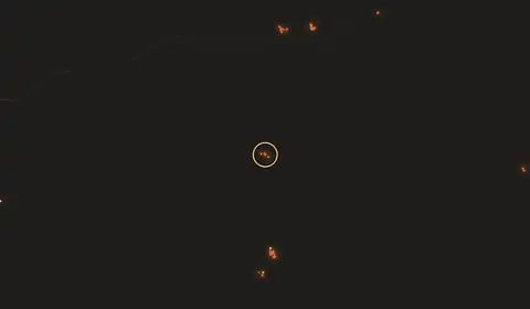 Fire near Floriano, Brazil, 10 October 2026