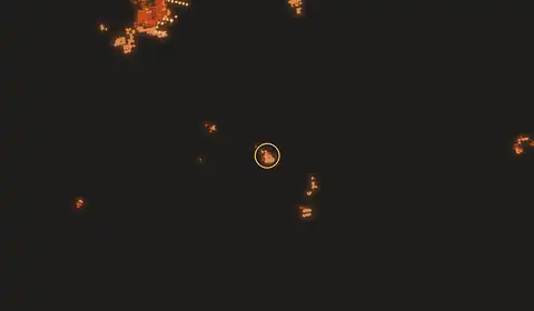 Fire near Formosa do Rio Preto