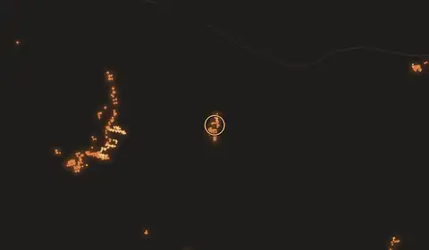 Fire near Formosa do Rio Preto, Brazil, 11 October 2026