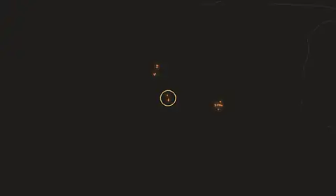 Fire near Gamhāria