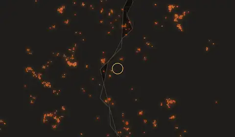 Fire near Getentiri, no longer detected