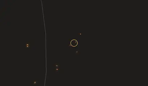 Fire near Ghadames, Libya, 11 October 2026