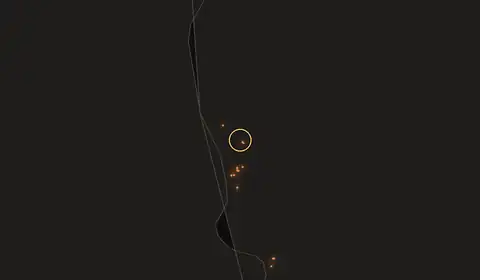 Carte du feu près de Grand-Santi