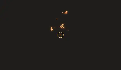 Fire near Halls Creek, Australia, 12 October 2026