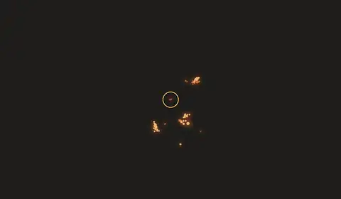 Fire near Halls Creek, Australia, 11 October 2026
