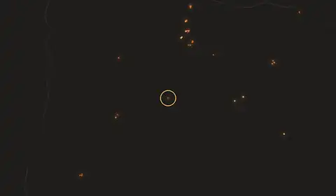 Fire near Heshan