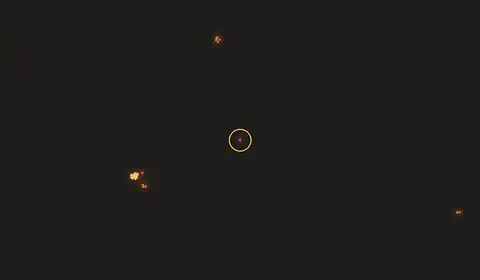 Fire near Ibitiara, Brazil, 11 October 2026