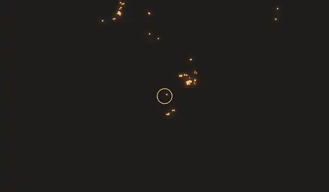 Fire near Ilaga, Indonesia, 11 October 2026