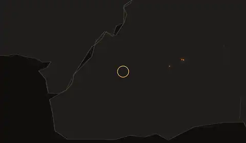 Fire near İpsala, no longer detected
