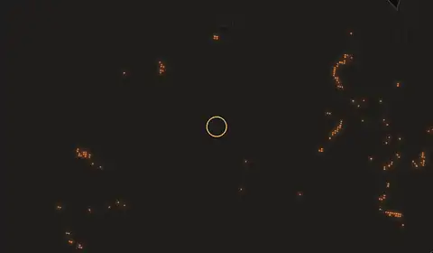 Fire near Irarututiga, no longer detected