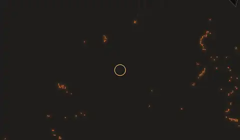 Fire near Irarututiga, no longer detected