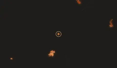 Fire near Ixiamas