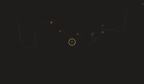 Fire near Jiawang, China, 10 October 2026