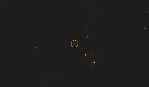 Fire near Jishui