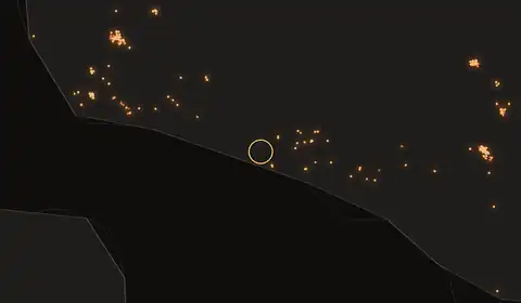 Fire near Kepoh