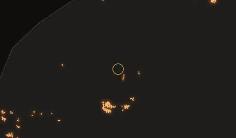 Fire near Kimaam, no longer detected