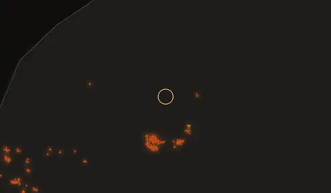 Fire near Kimaam, no longer detected
