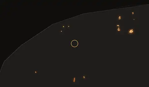 Fire near Kimaam, no longer detected