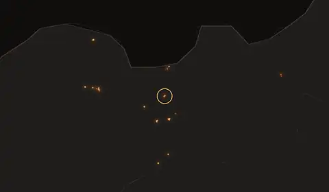 Fire near Kimbe, Papua New Guinea, 11 October 2026