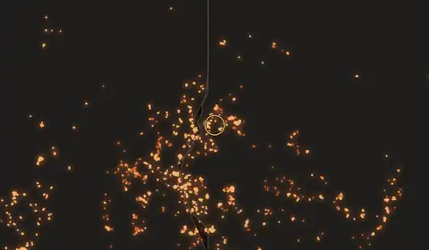 Fire near Kiunga, Papua New Guinea, 10 October 2026