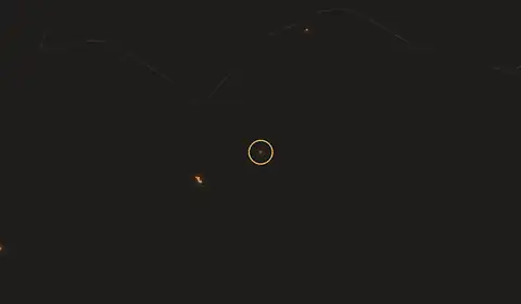 Fire near Koīra, India, 10 October 2026