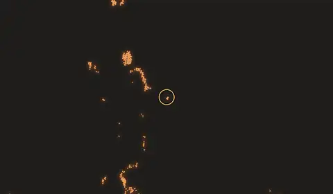 Fire near Kotabesi