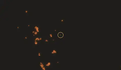 Fire near Kotawaringin