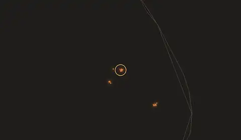 Mapa del incendio cerca de La Esmeralda