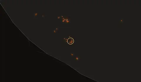Fire near Leksula