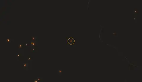 Fire near Lihou