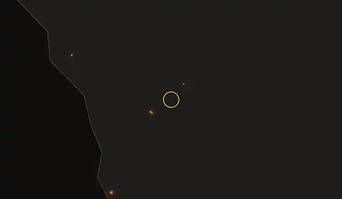 Fire near Limoncarro, no longer detected