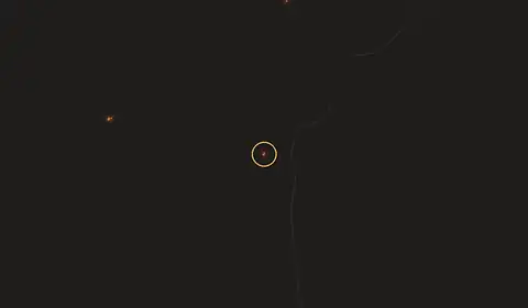 Fire near Linquan