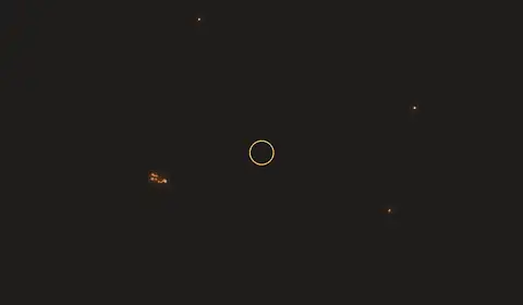 Fire near Luorong, no longer detected
