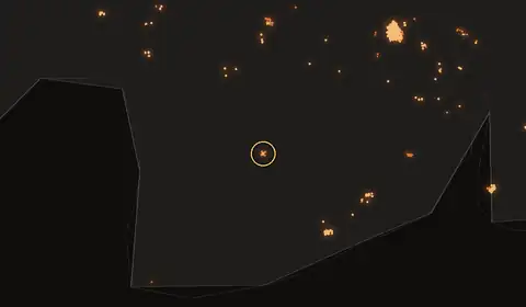 Fire near Lupak
