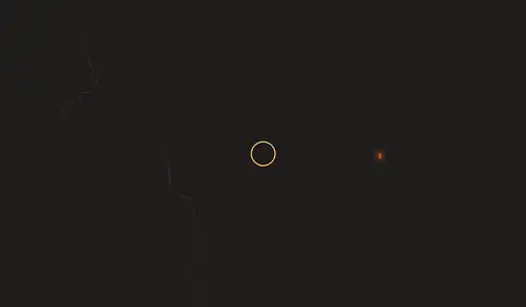 Fire near Lysychansk, no longer detected