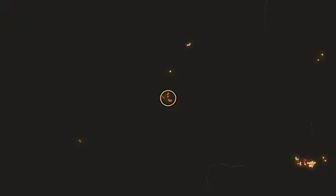 Fire near Mamasa, Indonesia, 10 October 2026