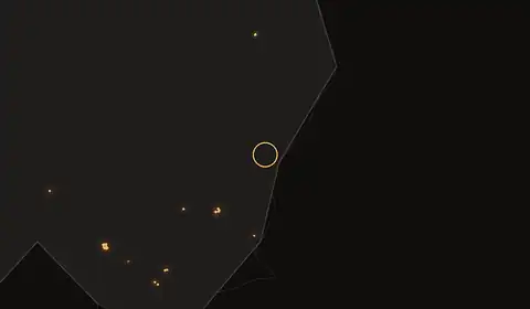 Fire near Manggar, no longer detected