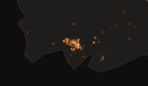 Fire near Manismata