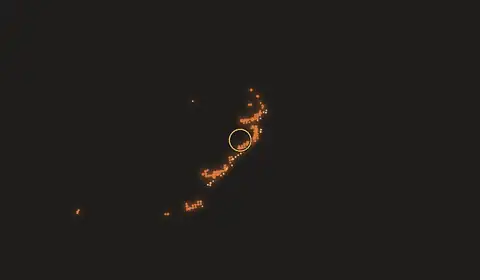 Fire near Maripasoula