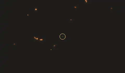 Fire near Masakhane, South Africa, 11 October 2026