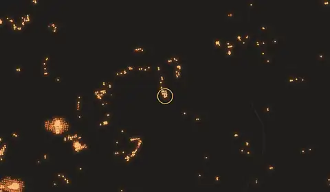 Fire near Mengkalip, no longer detected