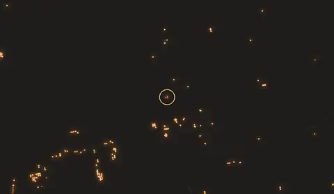 Fire near Mengkalip