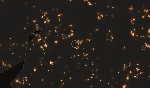 Fire near Merauke, no longer detected