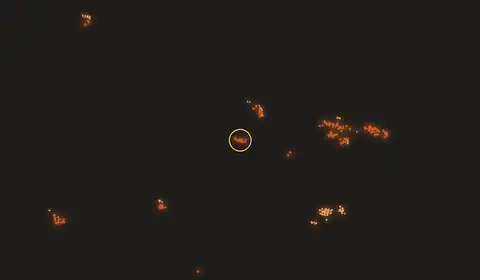 Fire near Mgandu, Tanzania, 10 October 2026