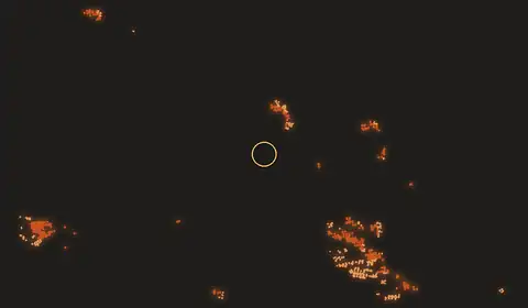 Fire near Mgandu, no longer detected