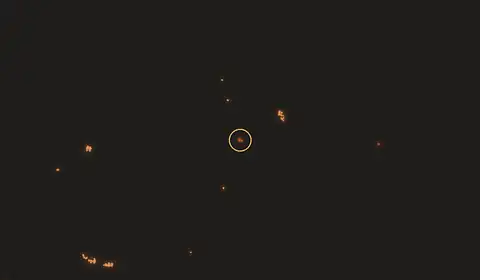 Fire near Middelburg, South Africa, 11 October 2026