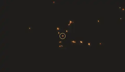 Fire near Moanemani