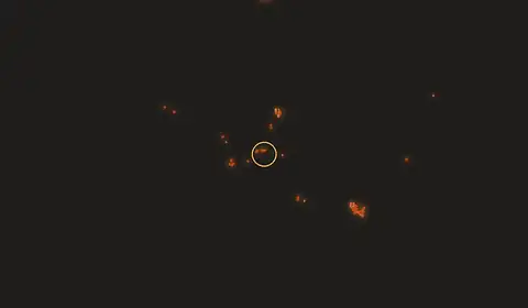 Fire near Moanemani