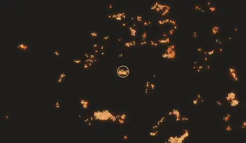 Fire near Mojuí dos Campos