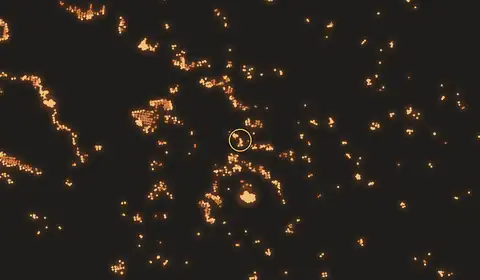 Fire near Morehead, no longer detected